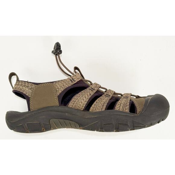 Keen Newport H2 Sandals Olive Green Waterproof Hiking Men’s Size 8 Trail Shoe - Picture 4 of 7